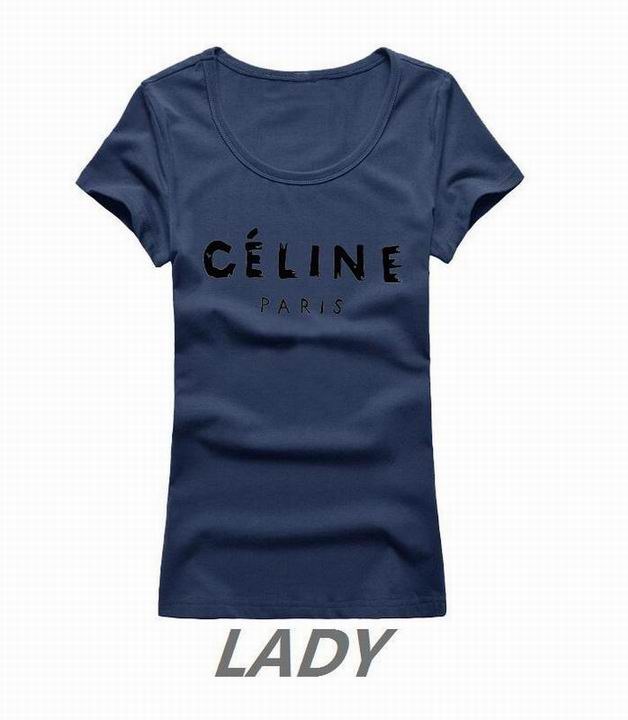 Celine short round collar T woman S-XL-011